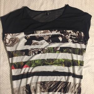 EXPRESS tiger in nature shirt